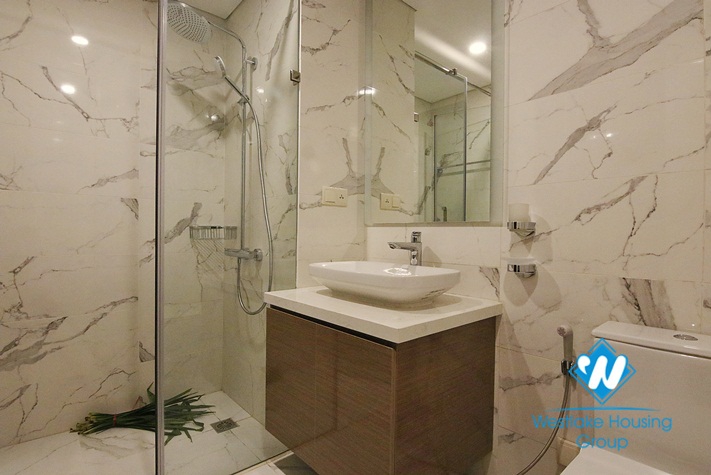 Spacious 2 bedrooms, 2 bathrooms apartment is located in Truc Bach Area , Hanoi